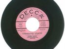 RARE 45 RPM, Bunny Sigler, Decca Records 31947, Comparatively Speaking/Will You