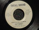LACY RIDEELL Love Is The Answer UNKNOWN? PRIVATE 70's MODERN SOUL 45 TOTAL SOUND