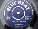 PRINCE BUSTER open up bartender enjoy it VG BLUE BEAT HEAR
