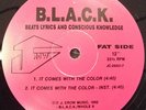 BLACK B.L.A.C.K. It Comes With The Color/Cold Blue Eyes random rap bay 12