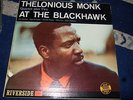 THELONIOUS MONK QUARTET PLUS TWO : AT THE BLACKHAWK ORIGINAL LP 1960 RIVERSIDE