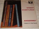UK DECCA SXL 2112 ED1 WBG WEBER Overtures Ernest Ansermet Orchestre de la Suiss