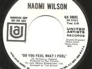 NAOMI WILSON Do You Feel What I Feel / The Rumour / NORTHERN SOUL KILLER / PROMO