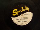 Little Richard....Keep Knockin'...Early Rock 'N Roll Specialty 78 RPM 1950's