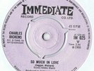 Charles Dickens So Much in Love UK 1966 Original Immediate Mod Beat