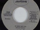 70s Soul 45 OSCAR PERRY He Sent Me You MERCURY HEAR