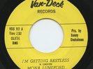 Rare Rockabilly 45 - Mona Lunsford - I'm Getting Restless - Mint Minus - LISTEN