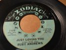 RUBY ANDREWS Zodiac 1010 JUST LOVING YOU / THE LOVE I NEED  -LISTEN