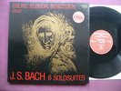 BACH solosuites cello BLØNDAL BENGTSSON,3 LP, DANACORD Stereo