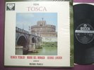 SXL 2180-81 wbg PUCCINI Tosca TEBALDI, DEL MONACO, NM