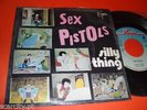 SEX PISTOLS Silly Thing / Anarchy in the UK PUNK RARE PORTUGUESE 7'' 45 PORTUGAL