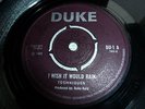 THE..TECHNIQUES..I WISH IT WOULD RAIN.. UK DUKE LABEL No DU-1