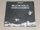BILLY NICHOLLS - would you believe IMMEDIATE IM 063 ps DUTCH