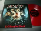 Gary Holt Signed Exodus Limited Red Vinyl Lp Record Let There Be Blood Slayer