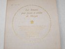 Lili Kraus / W. Boskovsky / Mozart - Rare 2 LP Discophiles Français DF 121/122
