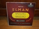 MISCHA ELMAN-BRAHMS SONATAS 2&3 LONDON LL 1630-SCARCE VIOLIN LP-NICE