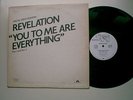 REVELATION YOU TO ME ARE EVERYTHING 12 1976 ***PROMO***