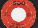 BROTHERS OF SOUL hurry don't linger 45 killer NORTHERN SOUL crossover HEAR ??