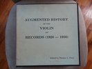 Augmented History of the Violin (1920-1950) 3lp box set Thomas L. Clear Ltd. Ed.
