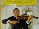 SZERYNG BACH  SONATA 1  PARTITA 1 ORIGINAL DGG TULIP BORDER
