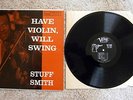 HAVE VIOLIN WILL SWING STUFF SMITH VERVE HI FI LP MG V 8282 JAZZ