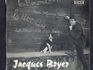 JACQUES BOYER 1er EP NEUF & Dédicacé « Deux enfants au soleil » JEAN FERRAT
