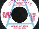 JAMES ROYAL 'House Of Jack' Mod Freakbeat 1969 unplayed rare DJ funkish 45 HEAR