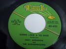 ANDY ANDERSON Rare Rockabilly: GIMME A LOCK A YO HAIR / TOUGH TOUGH VG+