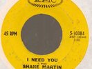 Shane Martin I need you/You're so young Epic 10384 MONSTER northern soul 45
