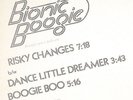 BIONIC BOOGIE-RISKY CHANGES **POLYDOR PROMO -VG++**
