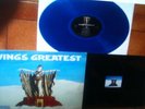 Blue Vinyl Paul Macartney + Wings 1978  Original italy Pressing greatest Hits