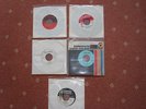 Led Zeppelin 4 x promo single USA und Italien 1 x italienische jukebox single