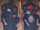 ARCHGOAT/ NECROS CHRISTOS 2x rare Girly Zip Hoodies      Blasphemy Beherit