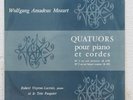 BAM LD 057 TRIO PASQUIER & VEYRON-LACROIX MOZART QUARTETS FOR PIANO & STRINGS