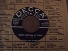 really cool hard 50s Rocker 45 Jimmy and Johnny 'Sweet Love On My Mind' on DECCA
