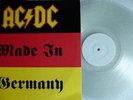 AC/DC rare clear vinyl LP Made in Germany