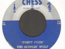 RARE BLUES 45   THE HOWLIN' WOLF   FORTY FOUR   CHESS 1584  SILVER TOP