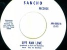 Sancho Bros. Band 45 TEX-MEX FUNK PSYCH SYNTH 45 Live And Learn on Sancho  HEAR