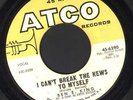 NORTHERN SOUL 45 BEN E. KING I CAN'T BREAK THE NEWS TO MYSELF ATCO LISTEN 