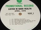 BEATLES THE BAND  PINK FLOYD FRED NEIL WLP PROMO LP DJ COPY Lp 1970 CAPITOL EX