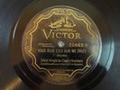 78 RPM 1920s STRING BAND - WEST VIRGINIA COON HUNTERS Greasy String Victor 20862