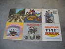 THE BEATLES-6 LP'S-65-ABBEY ROAD-HELP-YELLOW SUBMARINE-MAGICAL MYSTERY TOUR-MORE
