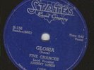 The Five Chances DooWop 78rpm States #156 Jukebox Great Juke Box Dowop 78 RPM