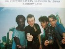 BIG COUNTRY - HOMELAND - RARE 1983/4 LIVE BOOTLEG LP - WHITE COVER BLACK VINYL