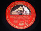 STRING 4 x 78 rpm RECORD BUDAPEST STRING QUARTET Hauser Roismann... BEETHOVEN