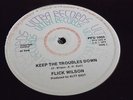 Flick Wilson Keep The Troubles Down Killer Roots 12