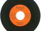 RARE 45 RPM, The Paragons, Winley Records 223, VG++, Give Me Love/Two Hearts Are