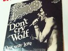 Rare DAVE VANIAN DAMNED Don't Cry Wolf Dutch single: ORIGINAL Scramble 7