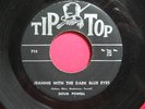 ROCKABILLY 45 TIP TOP 713 DOUG POWELL JEANNIE WITH THE DARK BLUE EYES