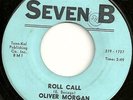OLIVER MORGAN Roll Call New Orleans Eddie Bo Funk Soul Breaks 45 Seven B LISTEN